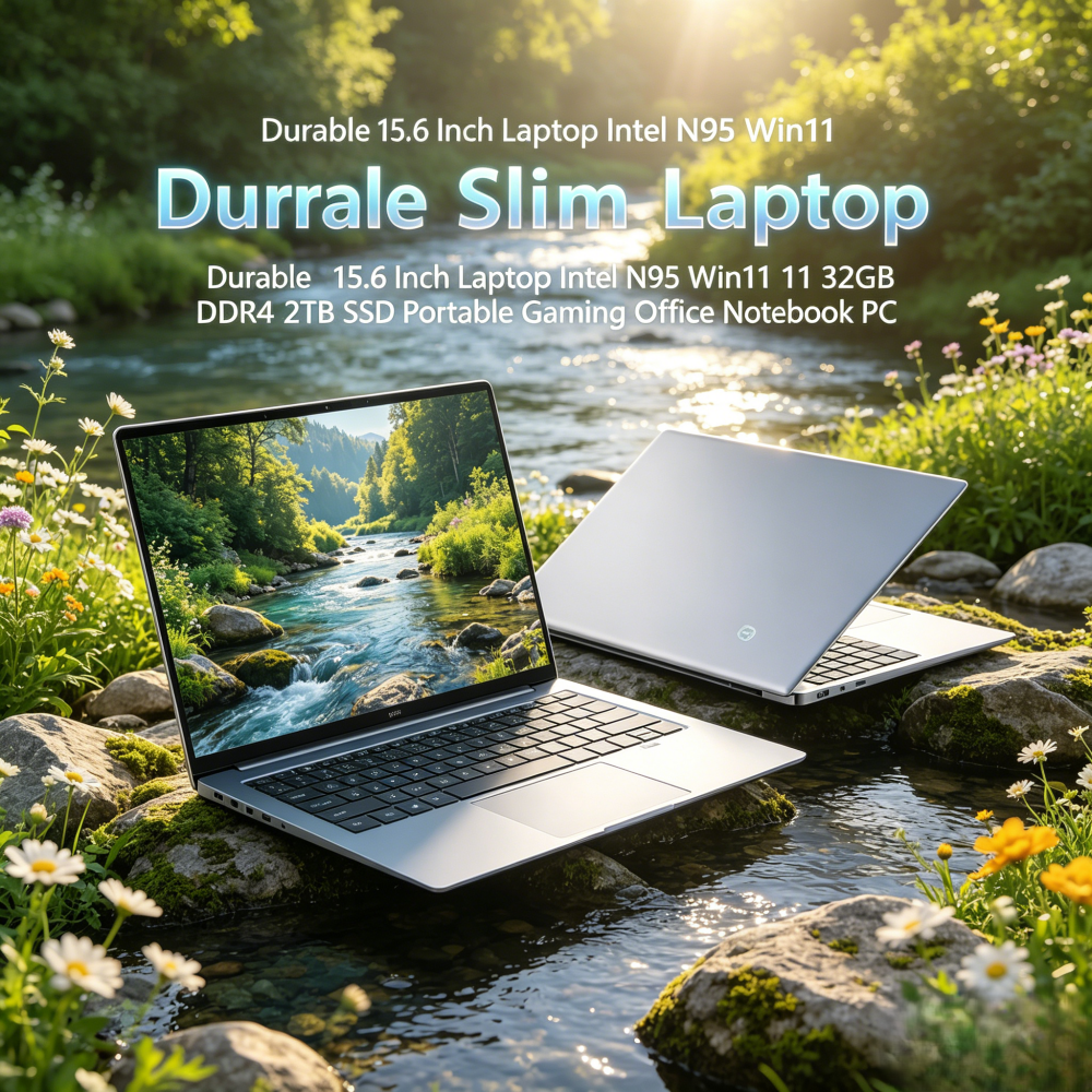 Pc Gaming Portable - Durable 15.6 Inch Laptop Intel N95