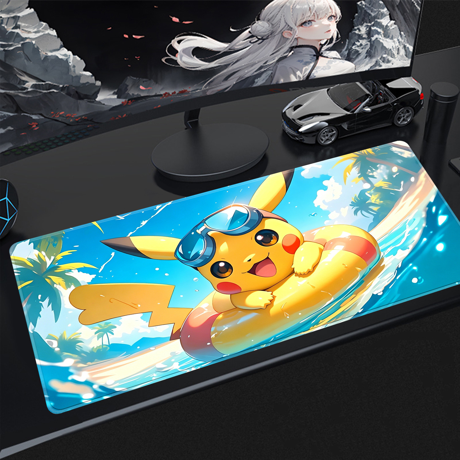 Pc Gaming Aesthetic - Gaming Mouse Pad 900x400 PC Pokemon