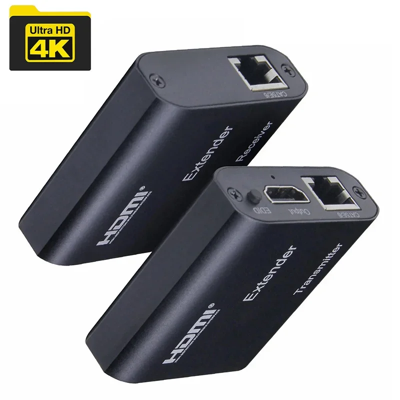 Pc Gaming Vr - 4K HDMI Extender over Single Rj45