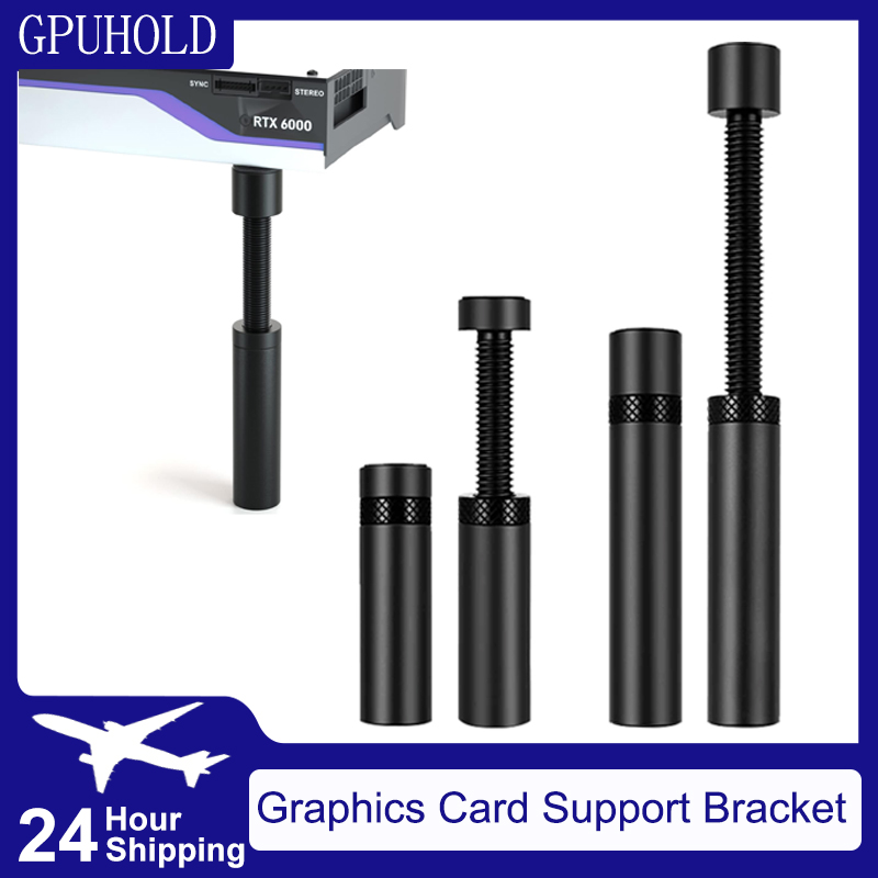Gpu Vertical Mount - Magnetic GPU Anti-Sag Holder Telescopic Rotating