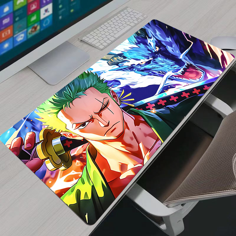 Pc Gaming Aesthetic - Mouse Pad Notbook One Piece Zoro