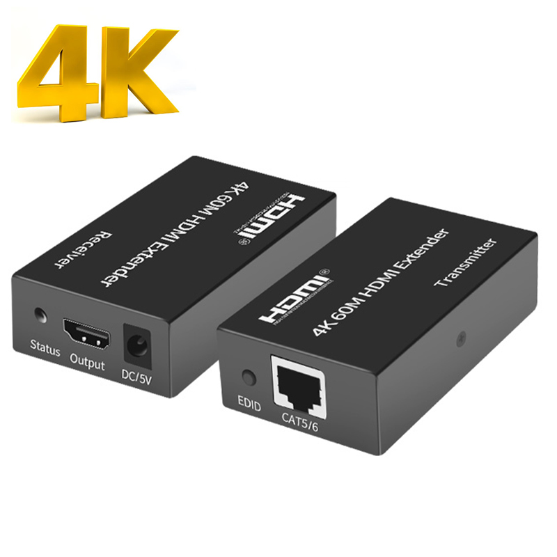 Pc Gaming Vr - 4K@30Hz 100M HDMI Extender over Rj45