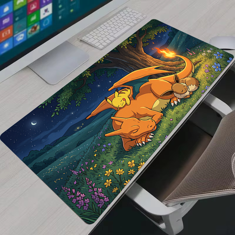 Pc Gaming Aesthetic - Mouse Pad Anime PC Gamer Cabinet