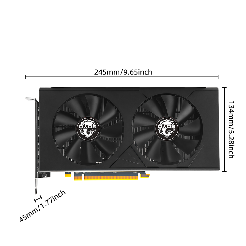 Graphics Card SOYO AMD RX 6600 – Pc Gaming Vr Bewertung und Preis