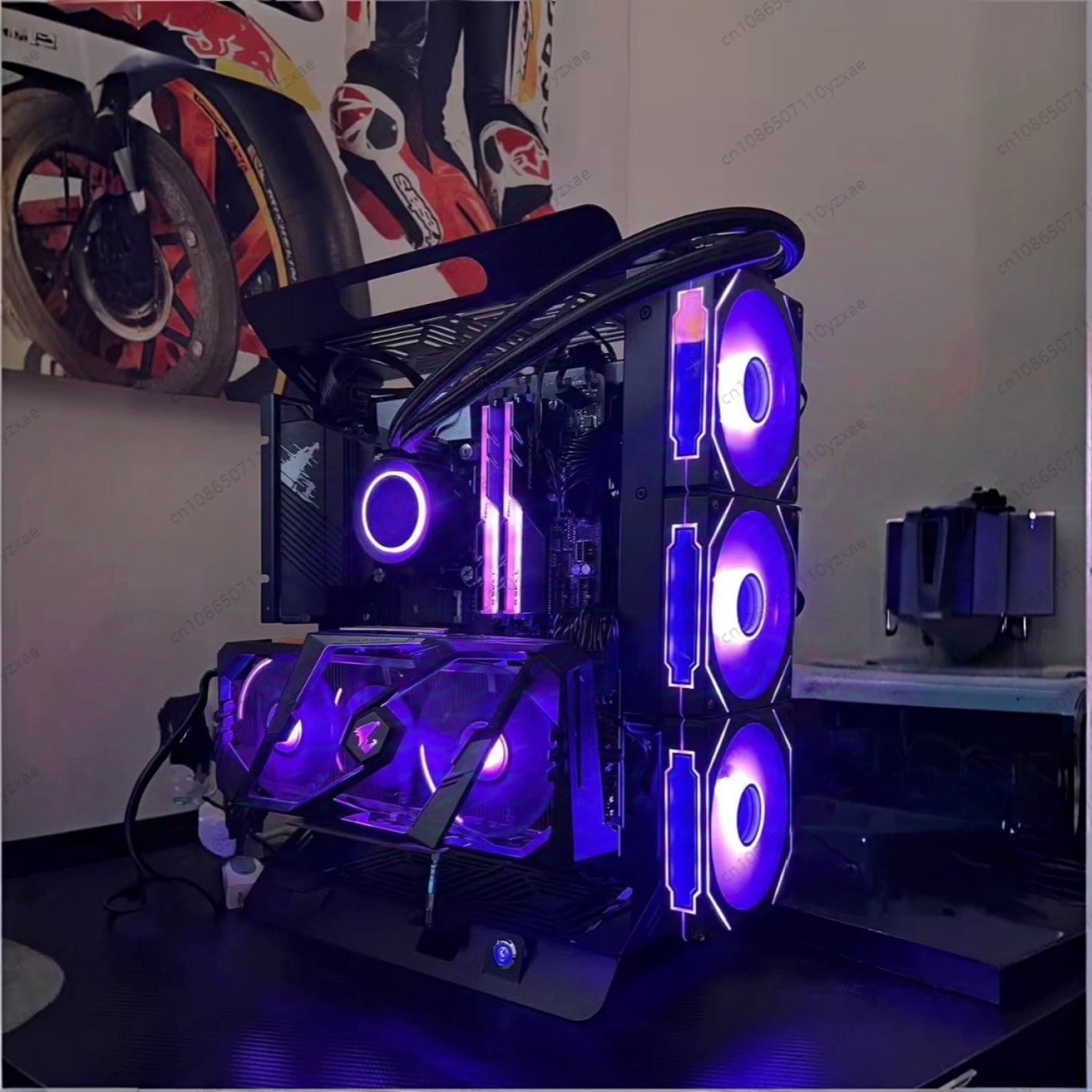 Open Frame Computer Case, Supp – Gpu Vertical Mount Bewertung und Preis