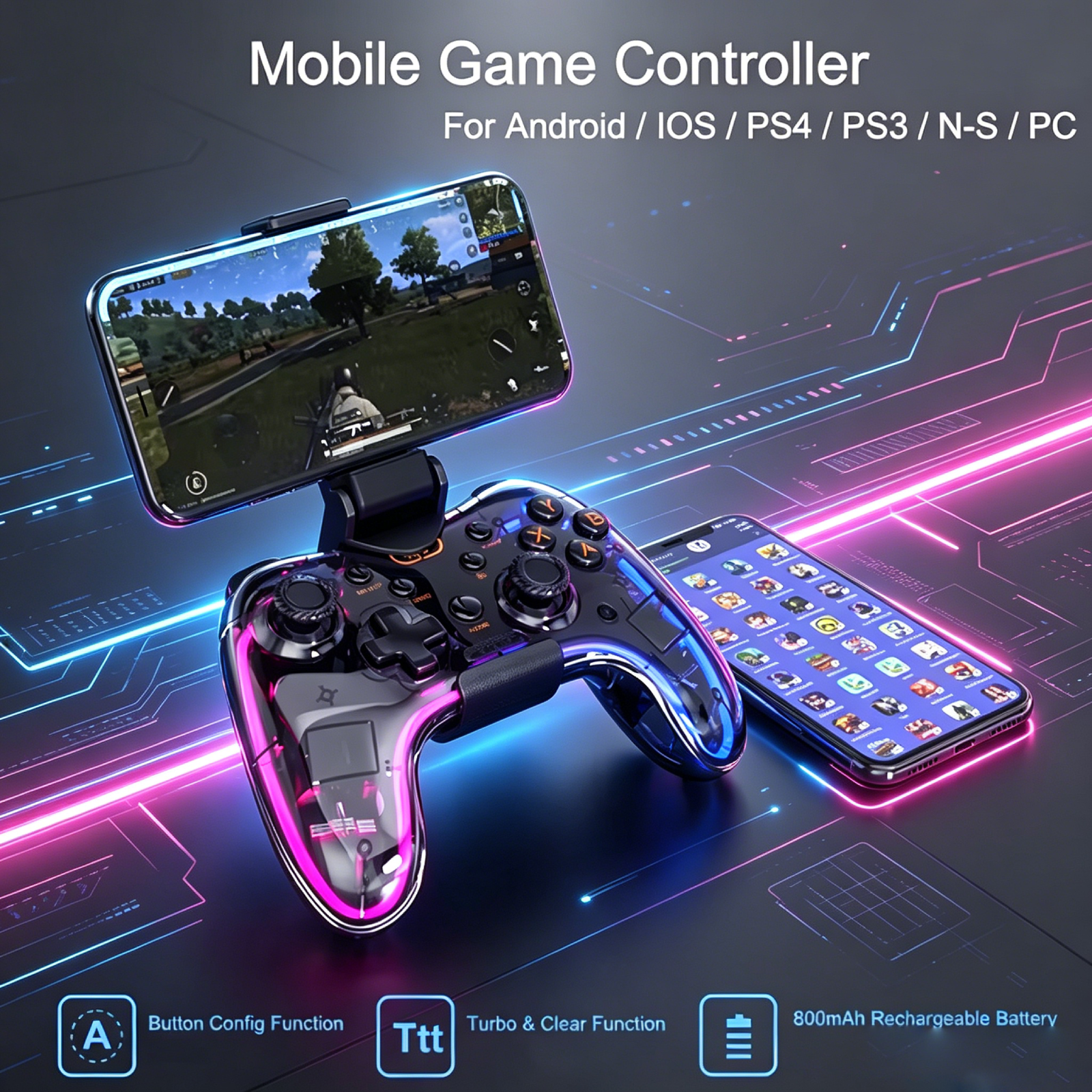 For Wireless Bluetooth Game Co – Pc Gaming Portable Bewertung und Preis