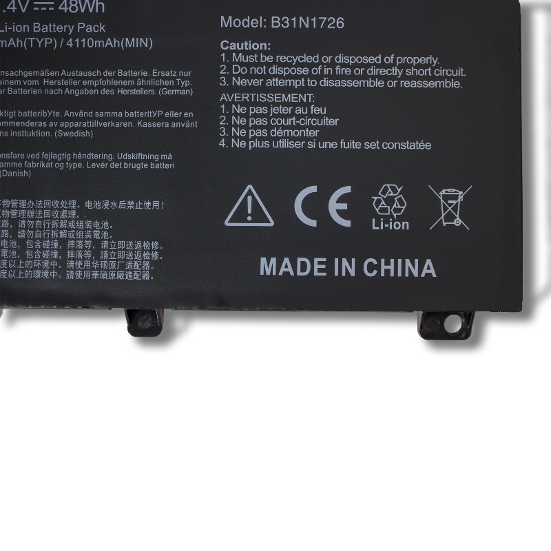 11.4V 48Wh/4240mAh B31N1726 La – Pc Gaming Asus Bewertung und Preis