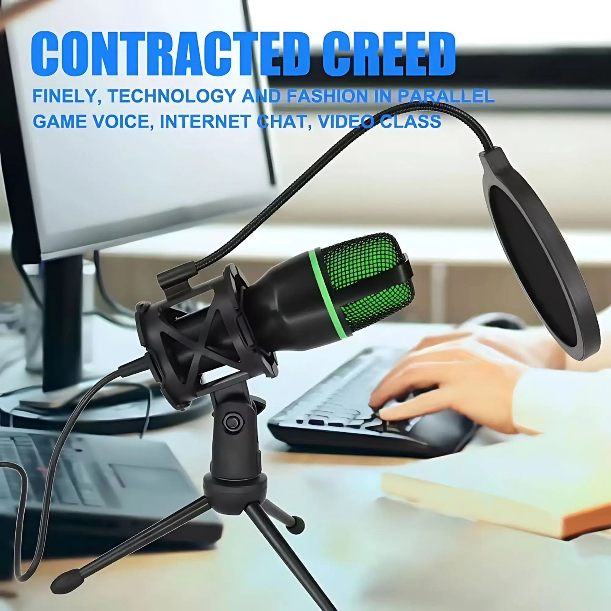 Condenser USB Microphone Kit w – Pc Gaming Youtuber Bewertung und Preis
