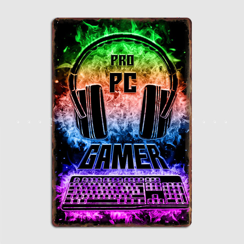PC Gaming Sign Vintage Retro P – Pc Gaming Club Bewertung und Preis
