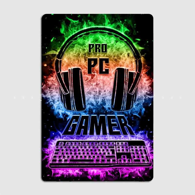 PC Gaming Sign Vintage Retro P – Pc Gaming Club Bewertung und Preis
