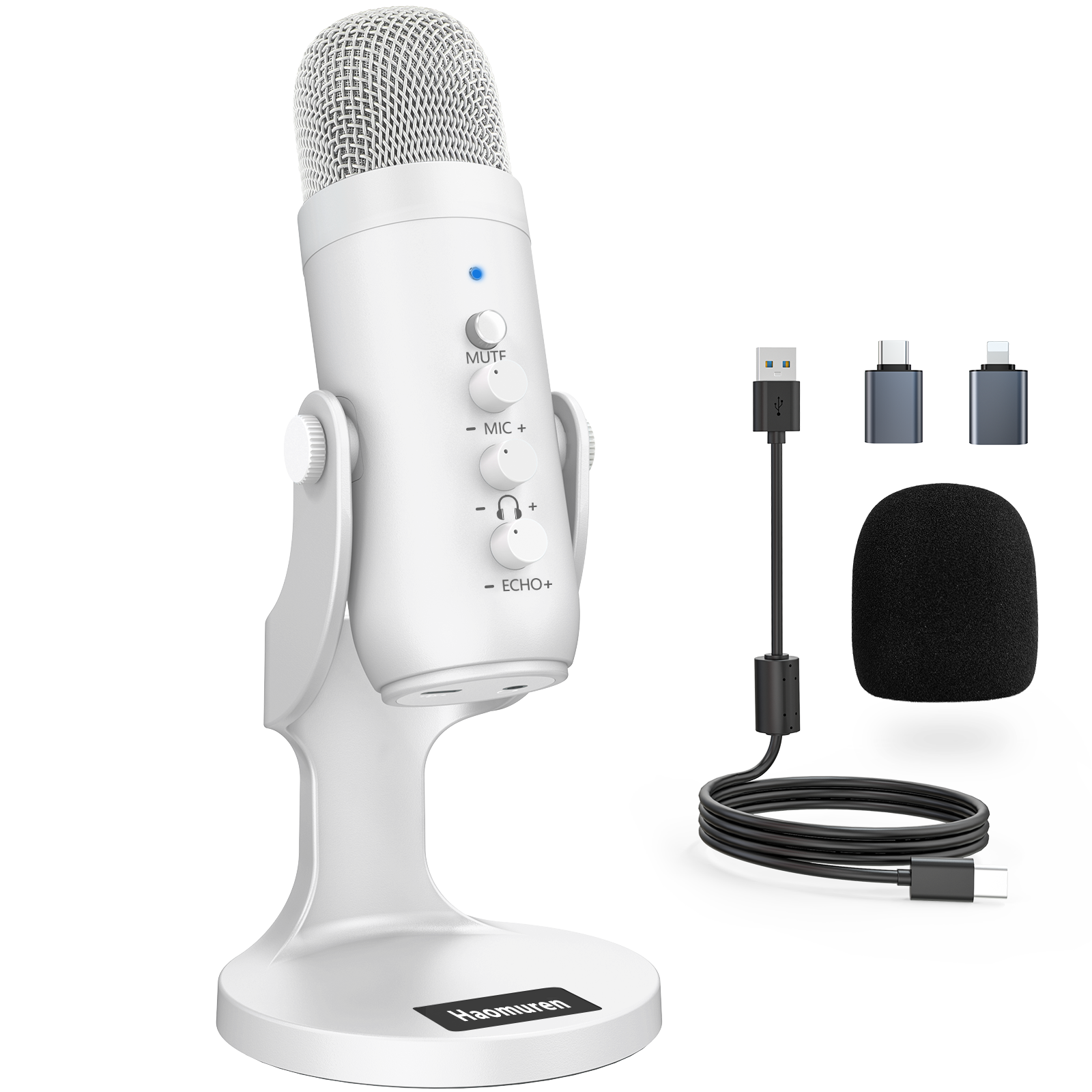 Professional White USB Condens – Pc Gaming Youtuber Bewertung und Preis