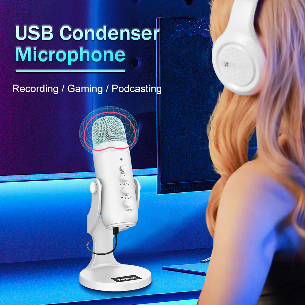 Professional White USB Condens – Pc Gaming Youtuber Bewertung und Preis
