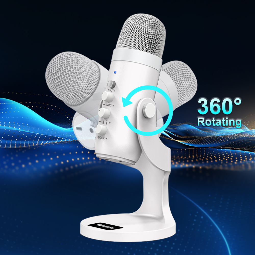 Professional White USB Condens – Pc Gaming Youtuber Bewertung und Preis