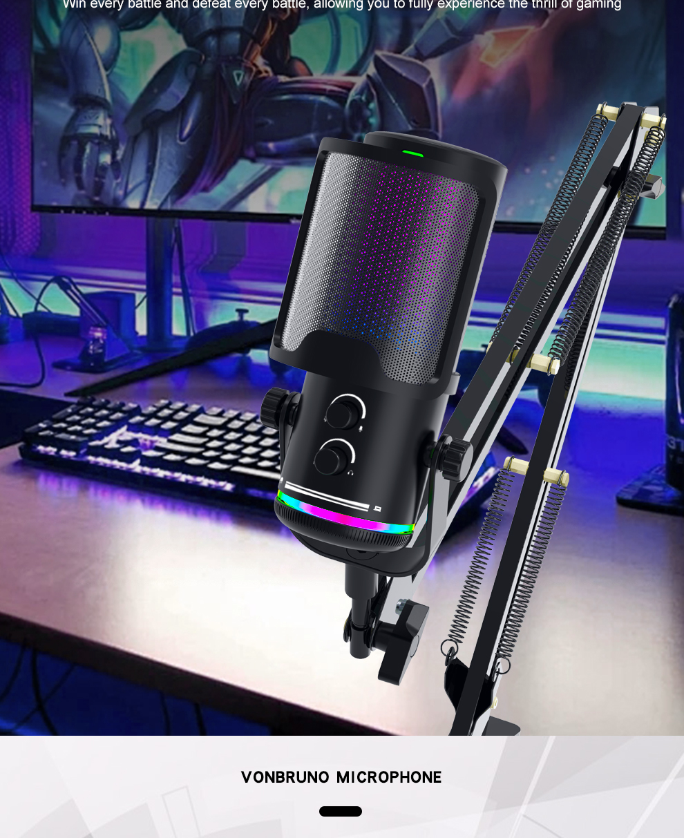 USB Gaming Microphone Kit for  – Pc Gaming Youtuber Bewertung und Preis
