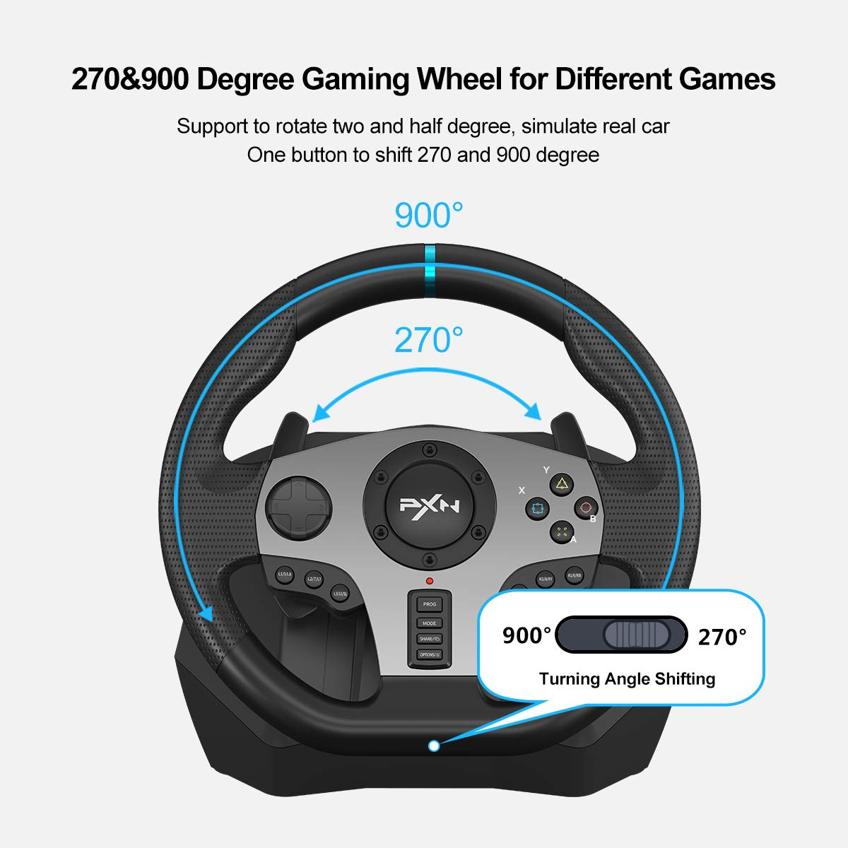 PXN V9 Volante PC Steering Whe – Pc Gaming Xgear Bewertung und Preis