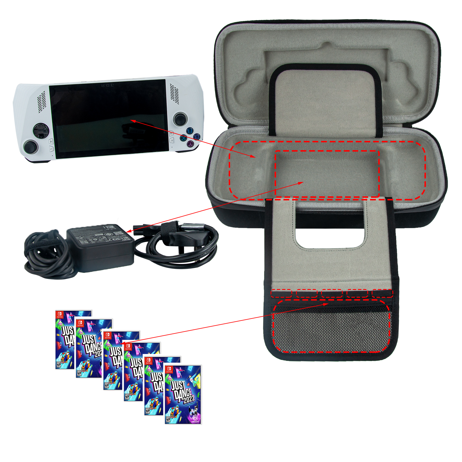 Hard Shlle Portable Carrying C – Pc Gaming Asus Rog Bewertung und Preis
