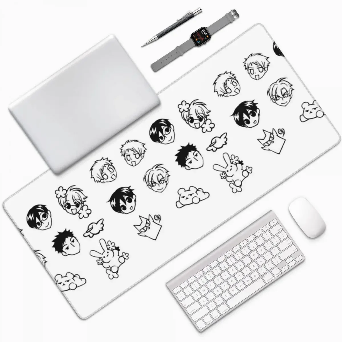 Ouran Host Club Doodles Large  – Pc Gaming Club Bewertung und Preis