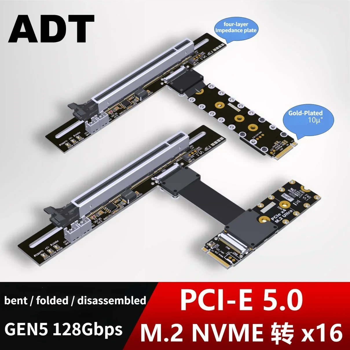 ADT-Link PCIe 5.0 M.2 NGFF NVM – Gpu Vertical Mount Bewertung und Preis