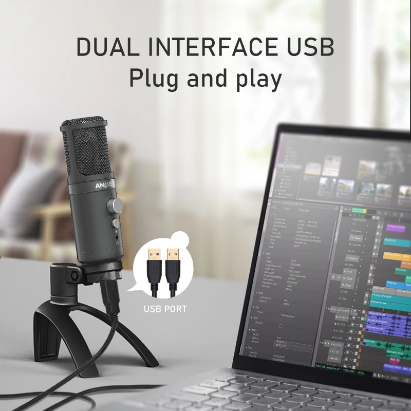 USB Condenser Microphone Profe – Pc Gaming Youtuber Bewertung und Preis