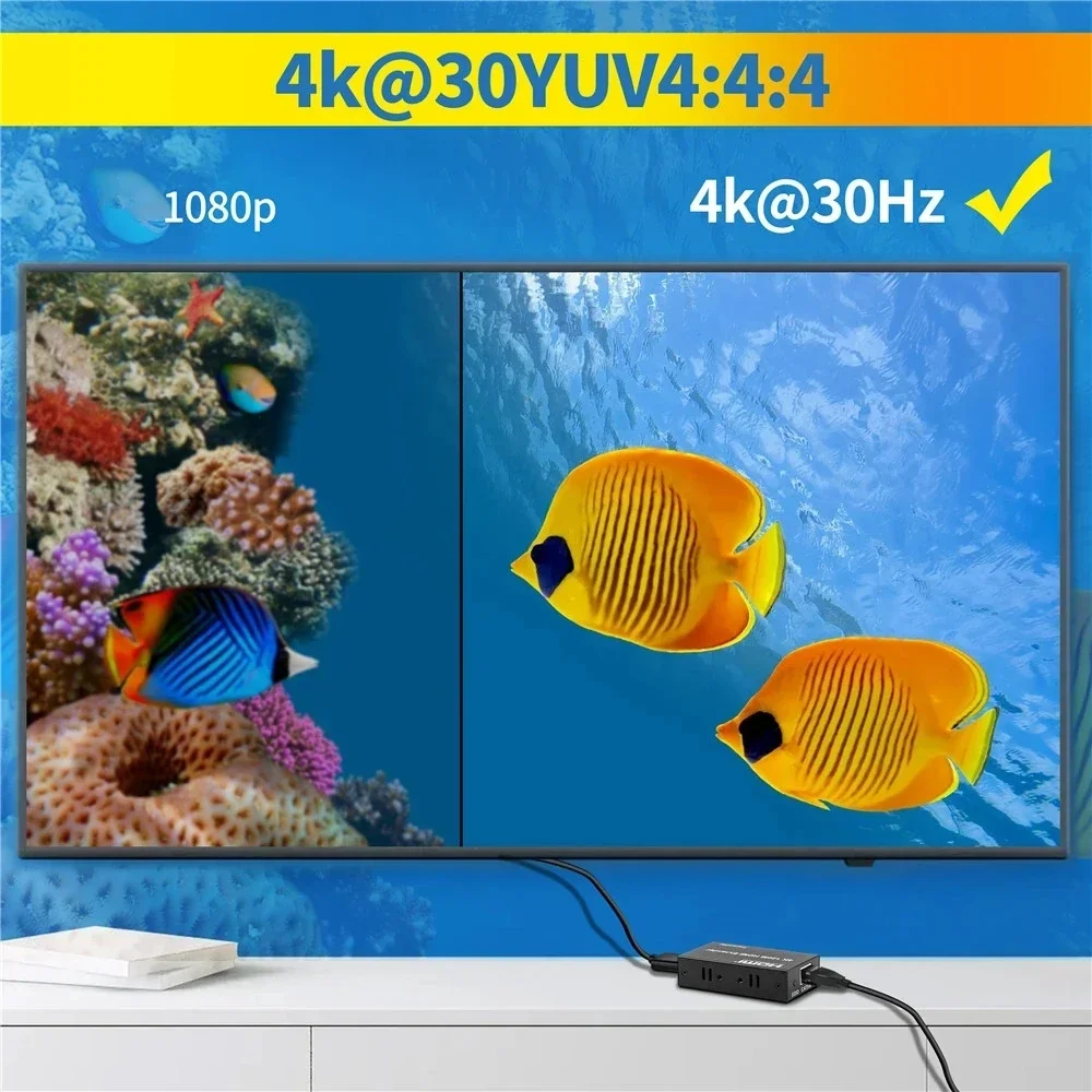 4K@30Hz 100M HDMI Extender ove – Pc Gaming Vr Bewertung und Preis