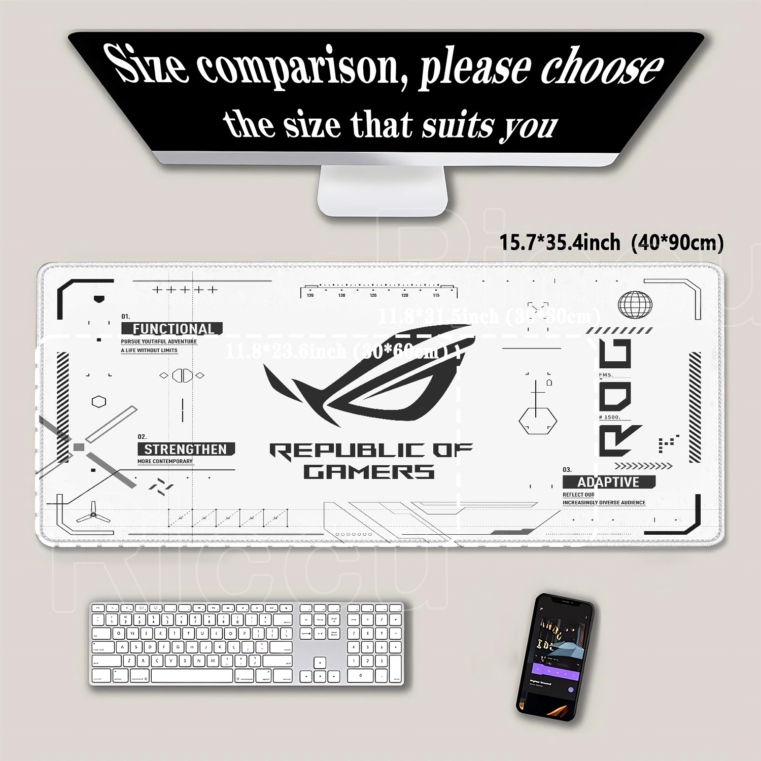 R-ROG Large Gaming Mouse Pad A – Pc Gaming Asus Bewertung und Preis