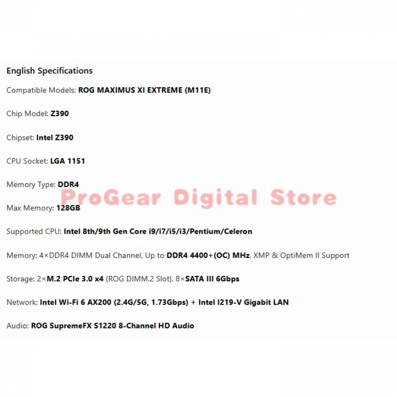 for Asus ROG MAXIMUS XI EXTREM – Pc Gaming Asus Rog Bewertung und Preis