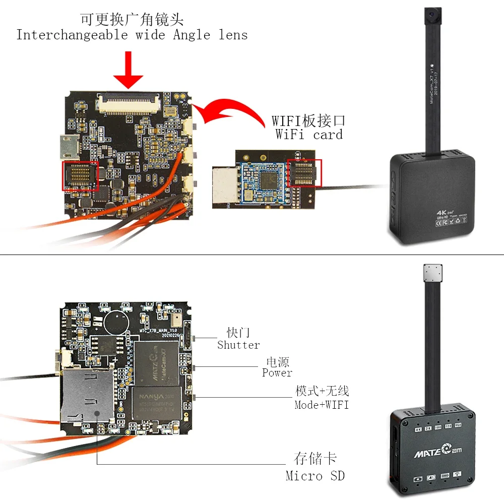 Mini Camera 4k Wifi Camara DIY – Pc Gaming Vr Bewertung und Preis