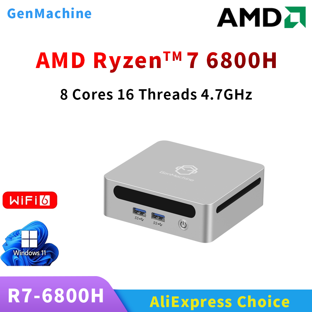 GenMachine Ryzen 6600H 6600U 6 – Pc Gaming Compact Bewertung und Preis