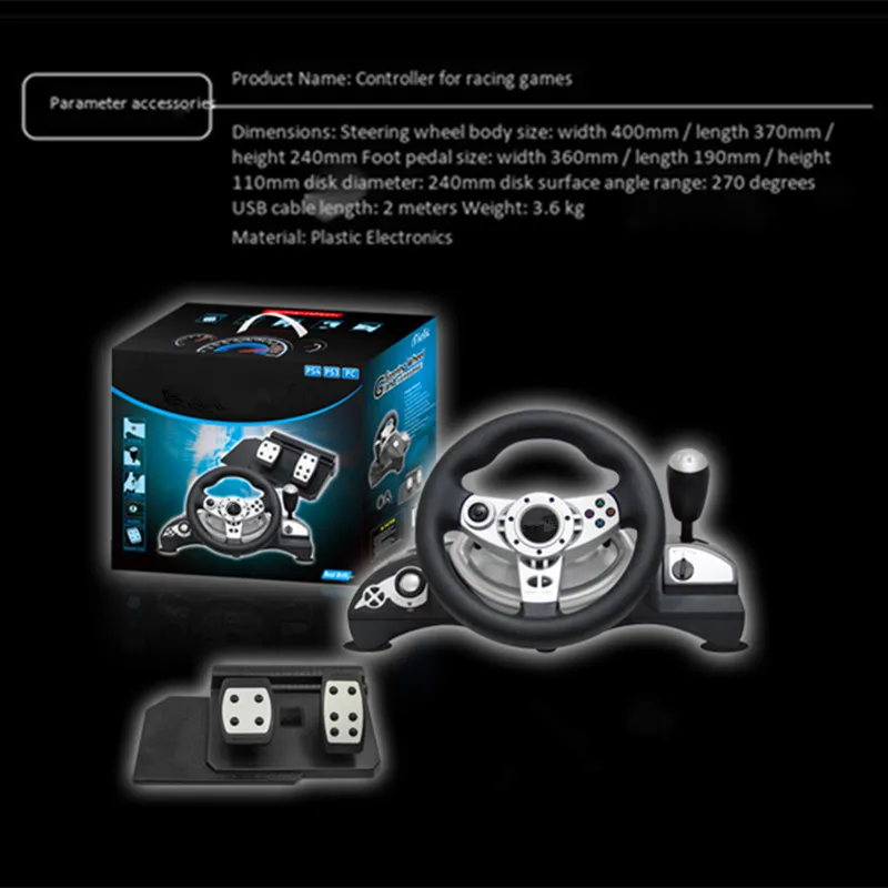 Computer Game Steering Wheel V – Pc Gaming Xgear Bewertung und Preis