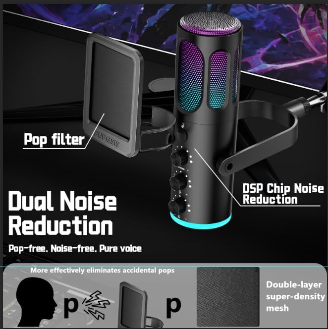 USB Gaming Microphone For PC P – Pc Gaming Youtuber Bewertung und Preis