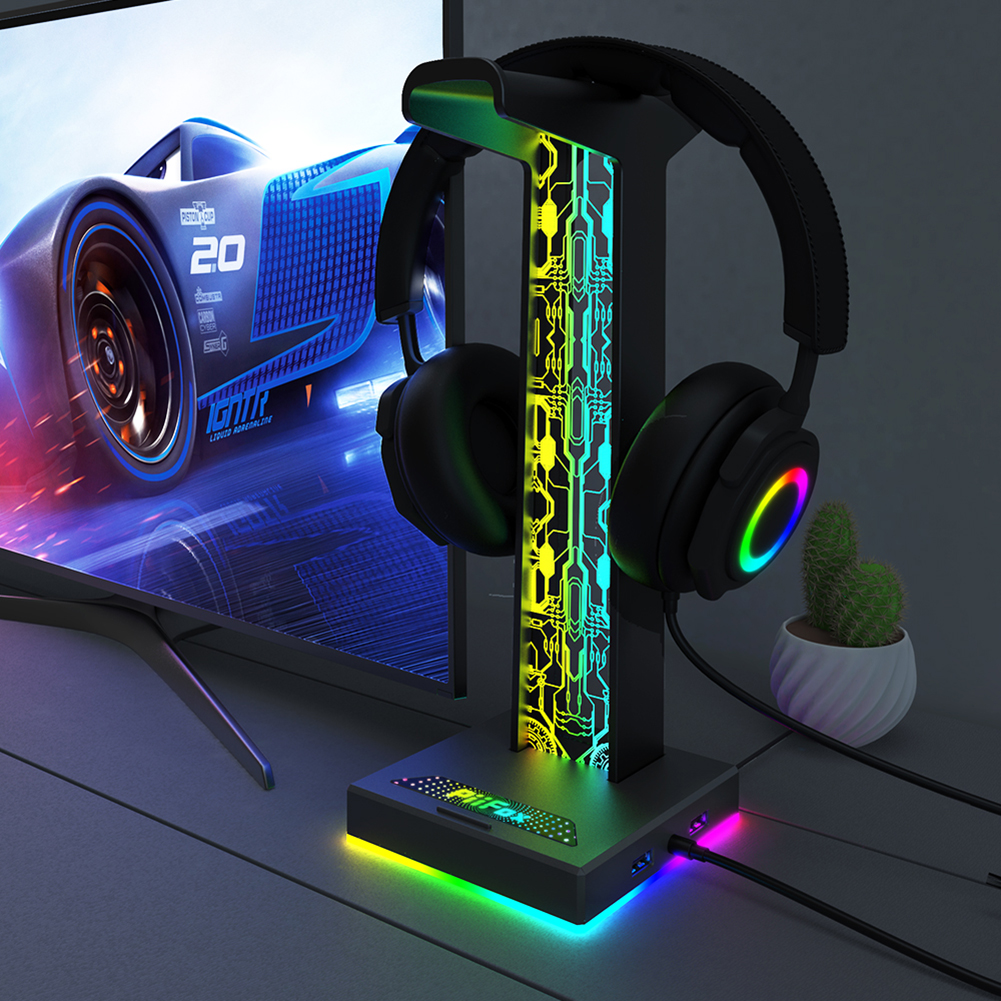 RGB Gaming Headphone Stand Dua – Pc Gaming Aesthetic Bewertung und Preis