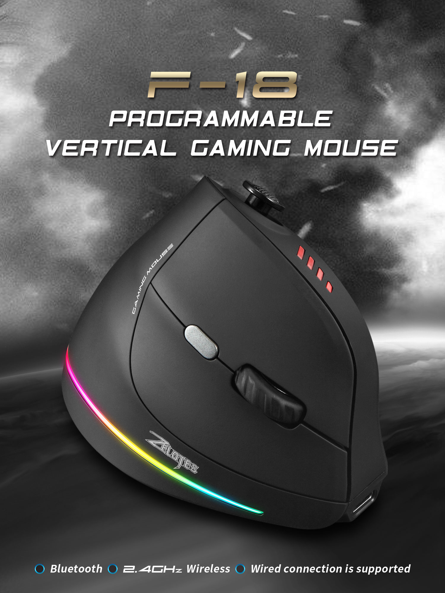 Jomaa RGB Backlit Wireless Ver – Pc Gaming Aesthetic Bewertung und Preis