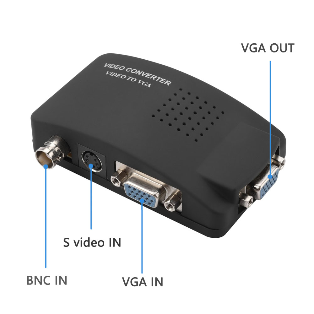 BNC to VGA Video Converter AV  – Pc Gaming Vr Bewertung und Preis